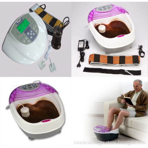 best Halloween gifts ion foot spa ion foot detox Rehabilitation Therapy Supplies with heating waist belt